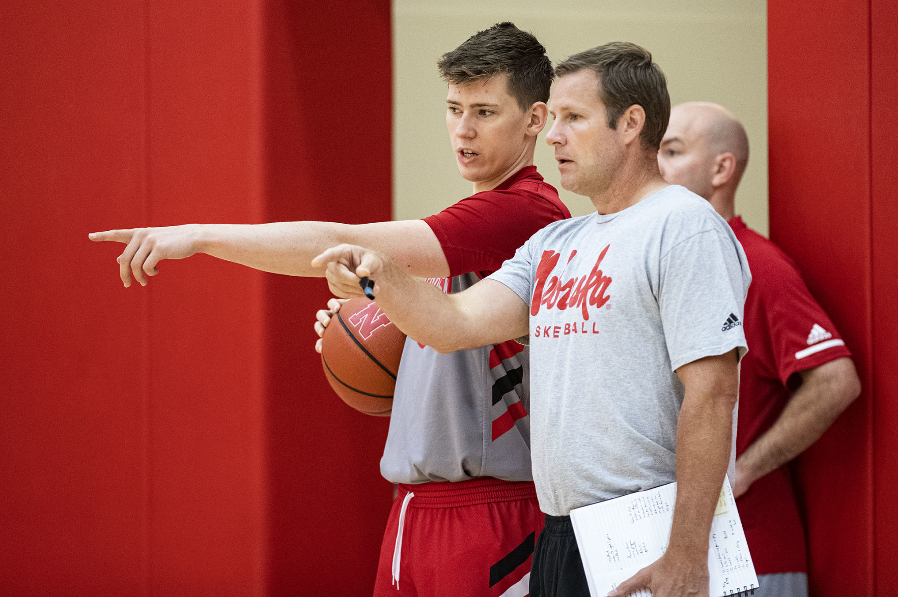 Nebraska men's hoops practice, 7.23
